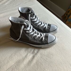 Converse Charcoal High-Top Sneakers
